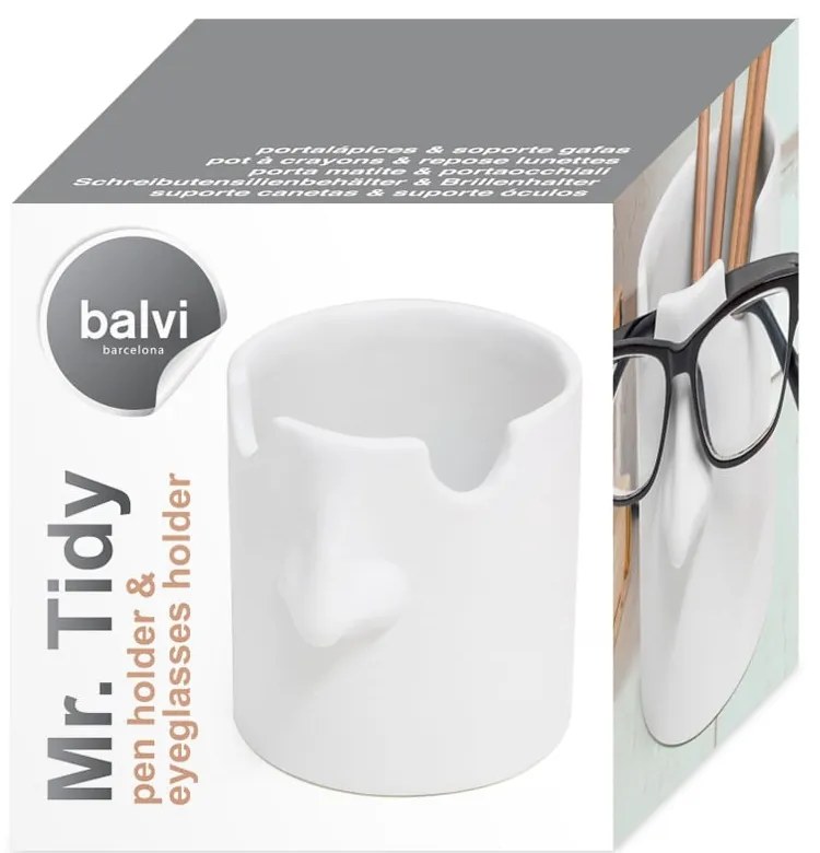 Organizer in ceramica per la cancelleria Mr. Tidy - Balvi