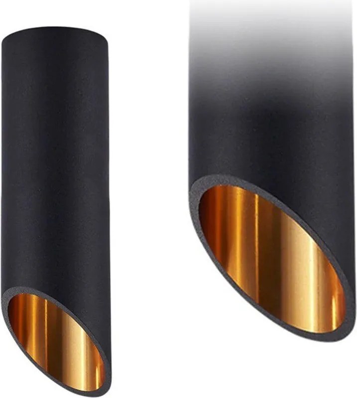 LAMPADA DA SOFFITTO BLACK GOLD 20 CM APP571-1C