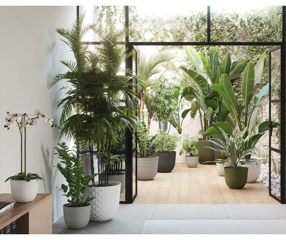 Vaso in plastica riciclata ø 30 cm Havana - Artevasi