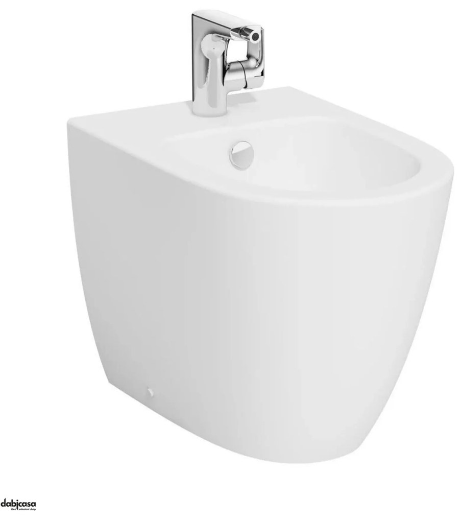 Vitra "Sento" Bidet Da Terra Filo Muro Bianco Opaco