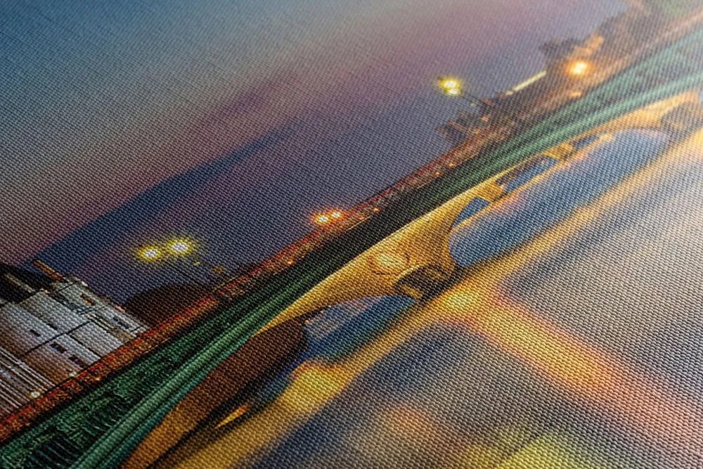 Stampa su tela – Panorama abbagliante di Parigi