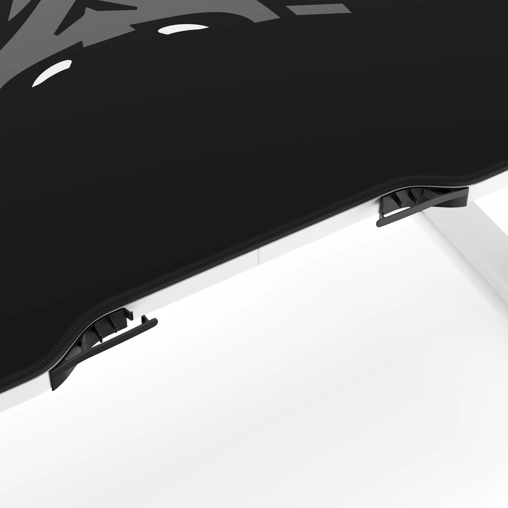 Scrivania Regolabile in Altezza Diablo X-Tensio 1400 Bianco