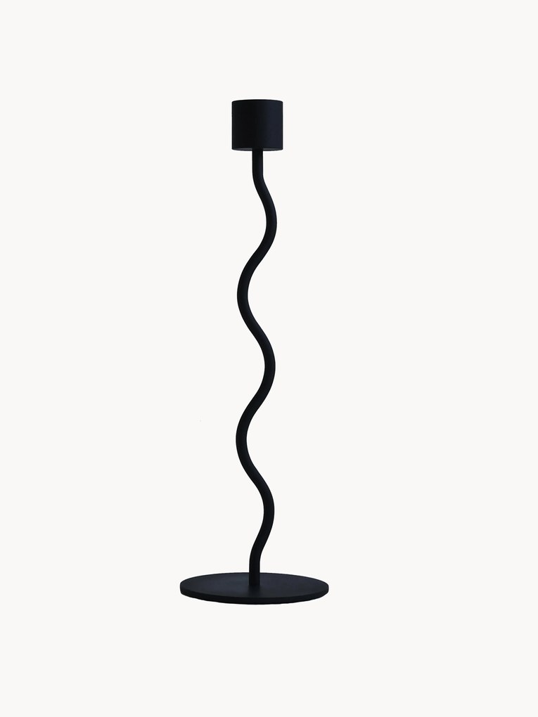 Portacandele Curved, alt. 26 cm