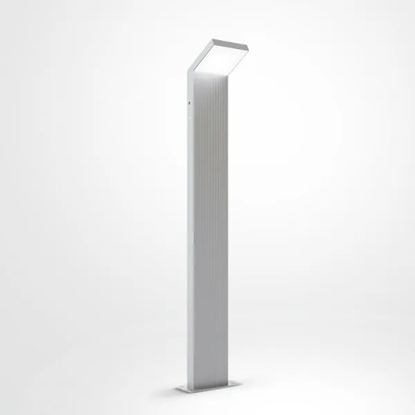 Brilagi - Lampada da esterno RIANO LED/8W/230V argento IP65 80 cm