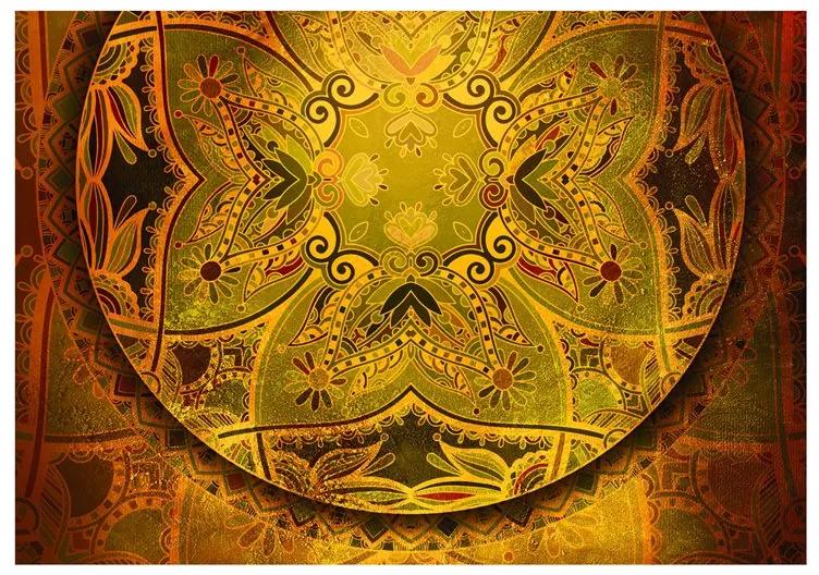 Fotomurale Mandala: Golden Poem