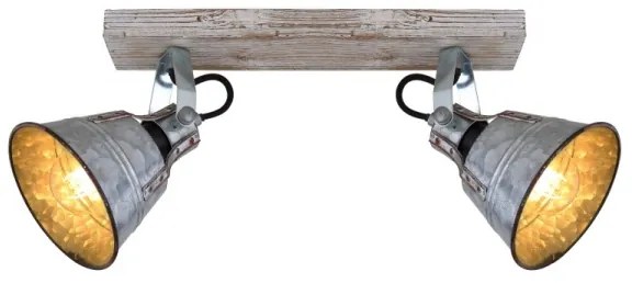 Globo 15366Z-2 - Faretto GÜNTHER 2xE27/60W/230V