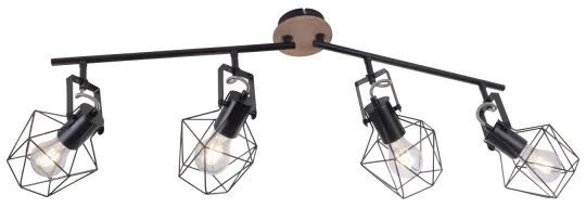 Leuchten Direkt 15674-78 - Luce Spot JARO 4xE27/60W/230V