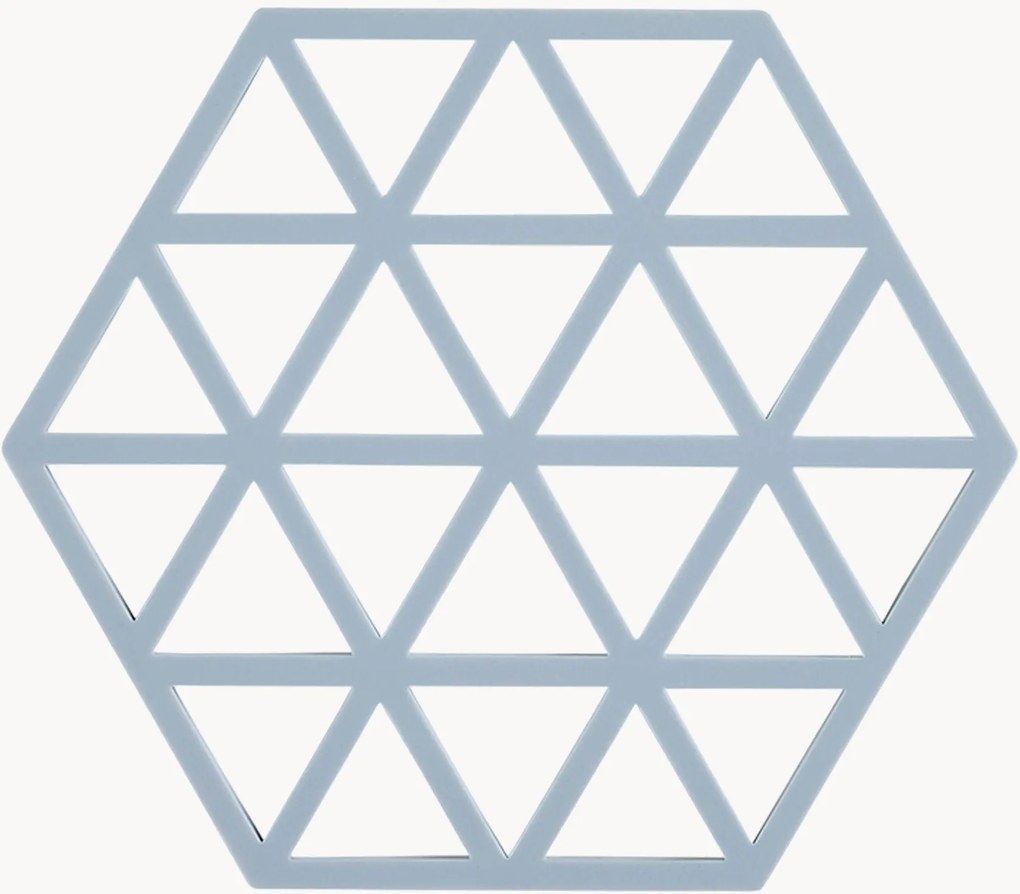 Set di 6 sottobicchieri in silicone Triangles