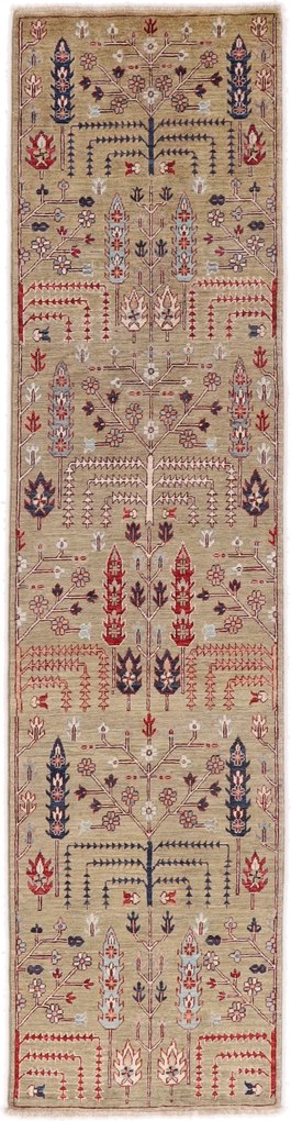 Mamluk Tappeto orientale 300 x 70 (Afghanistan) Annodato A Mano