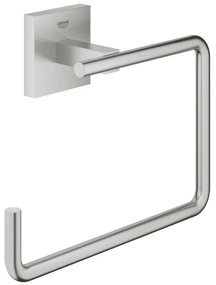 GROHE 40975DC0 - Porta asciugamani START CUBE in acciaio inox