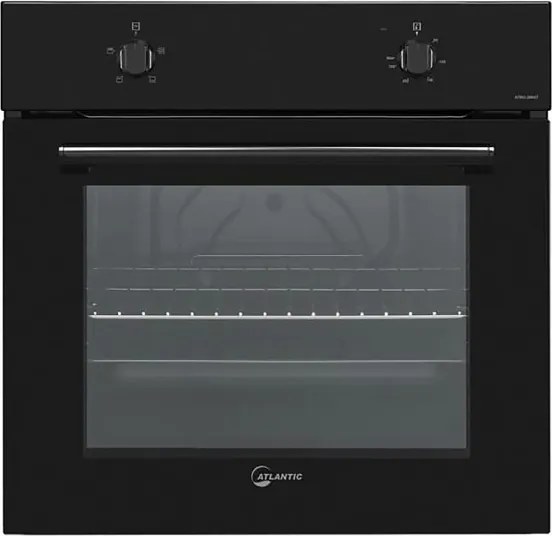 Forno Elettrico Incasso 60X58 cm 72L statico Nero Atlantic