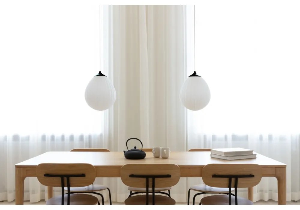 Paralume bianco e nero ø 27 cm Around the World Medium - UMAGE