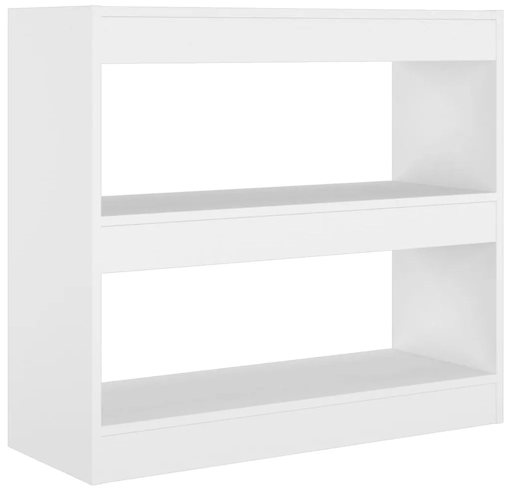 Libreria/Divisorio Bianco 80x30x72 cm