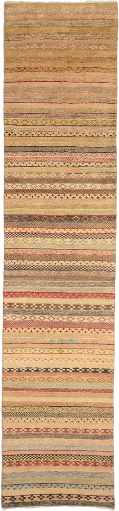 Gabbeh Tappeto orientale 80 x 350 (Pakistan) Annodato A Mano
