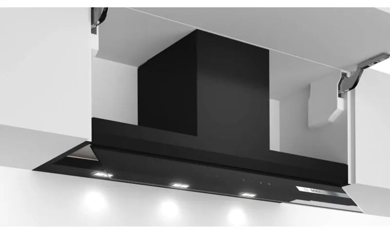 Bosch - Serie 6 DBB97AM60. Potenza massima di estrazione: 460 m³/h, Tipo di estrazione: Aspirante/Filtrante, Classe di efficienza dinamica del