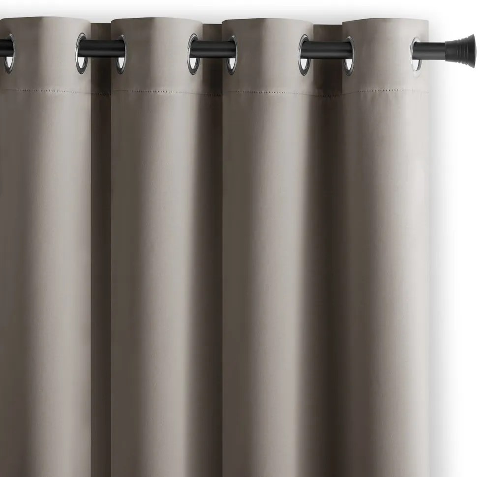 Tenda termoisolante/parzialmente oscurante greige 140x270 cm Kierra – Restilo