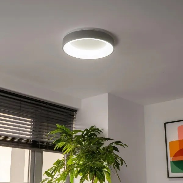 Brilagi - Plafoniera LED dimmerabile da soffitto LED/40W/230V 3000-6500K grigio + telecomando