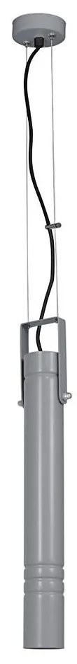 Lampadario a sospensione con filo IMPLODE 1xGU10/8W/230V grigio