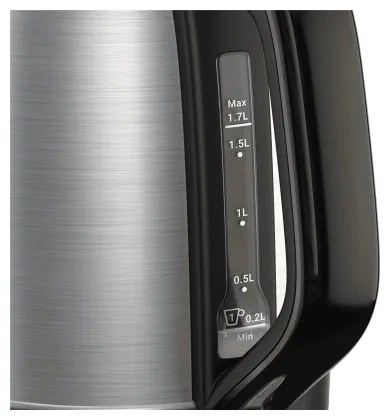 Tefal - Bollitore SUBITO 1,7l 2400W/230V acciaio inossidabile/nero