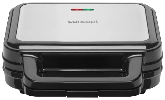 Concept SV3070 - Tostapane XXL 4in1 900W/230V nero/acciaio inox