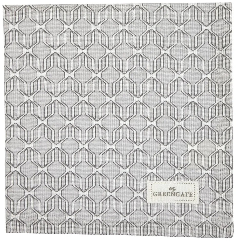 Tovagliolo di cotone grigio Rani - Green Gate