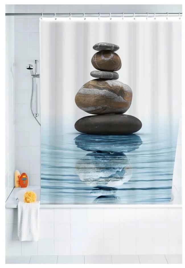 Tenda da doccia Balance, 180 x 200 cm Meditation - Wenko