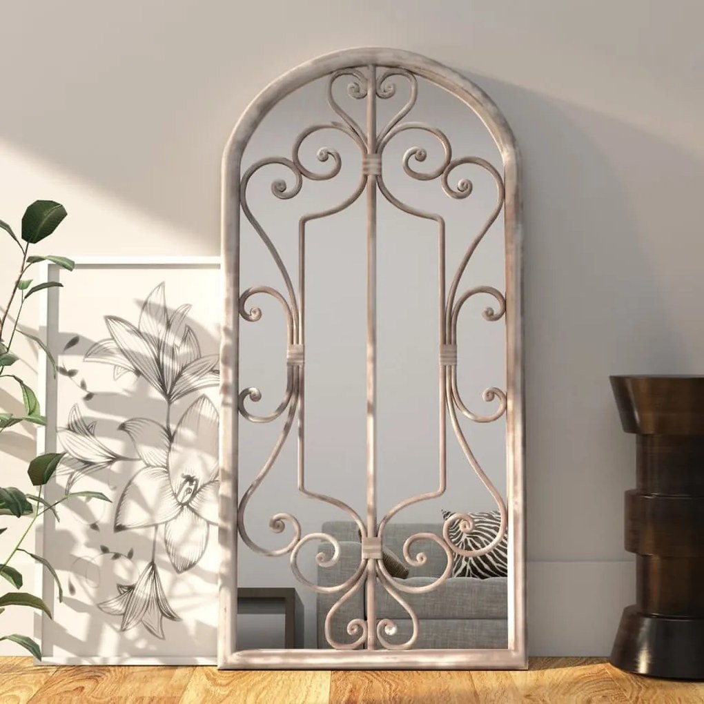 Specchio Sabbia 100x45 Cm Ferro Per Uso Interno /