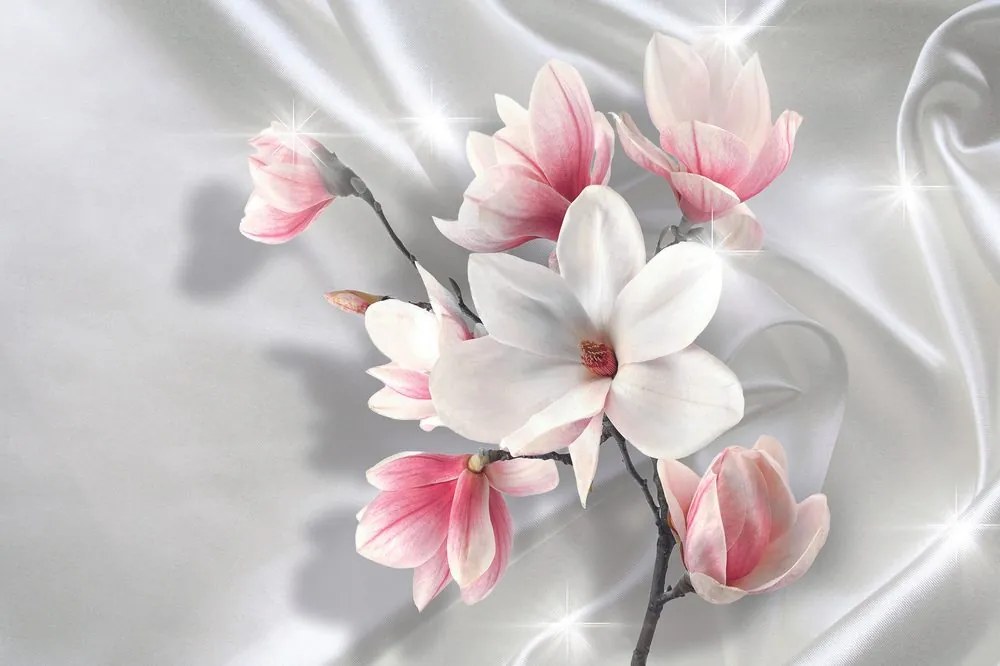 Carta da parati – Magnolia Bianca