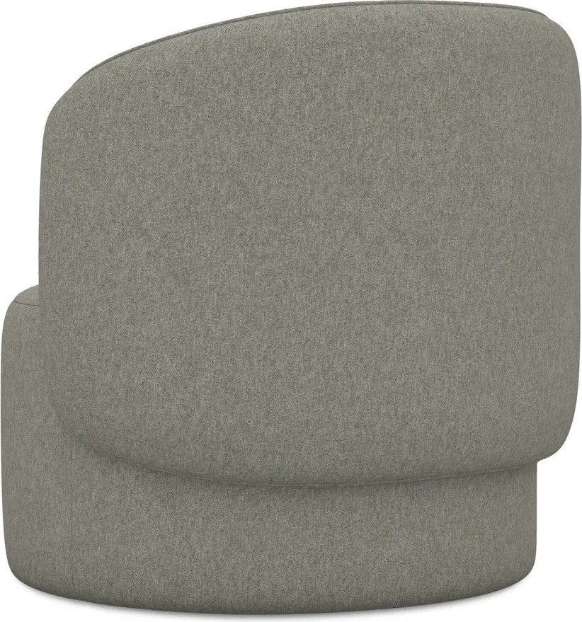 Poltrona grigia Ipo – Makamii