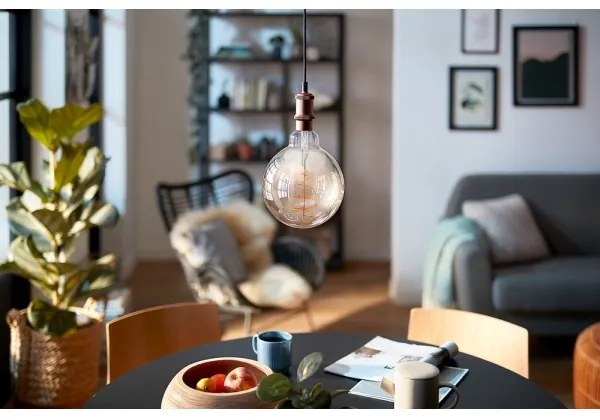 Lampadina LED dimmerabile VINTAGE Philips G200 E27/7W/230V 2000K