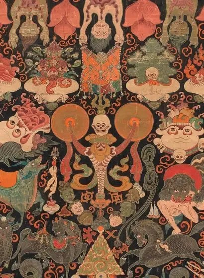 Mindthegap Carta da parati Yama Dharmaraja - WP20451