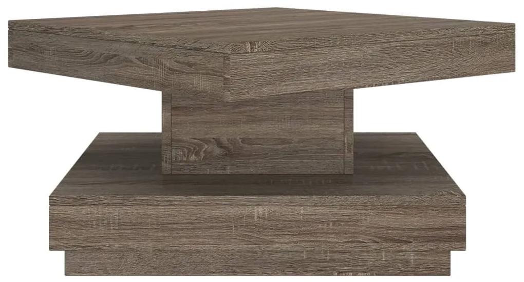 Tavolino da salotto grigio 60x60x35 cm in mdf