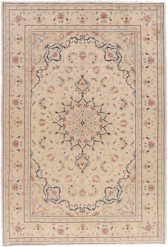 Kashan Tappeto 300x200 (Iran) Annodato A Mano