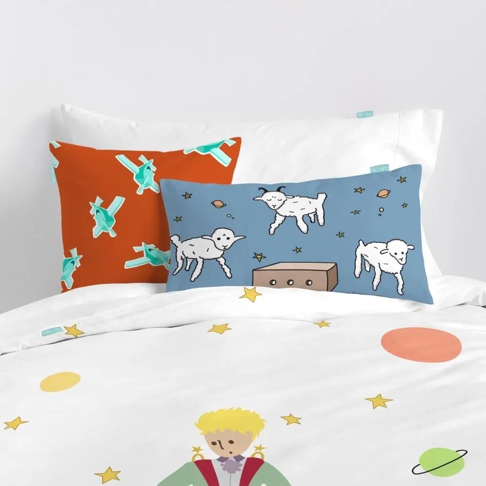 Copripiumino e cuscino in cotone per bambini , 140 x 200 cm Le Petit Prince - Mr. Fox