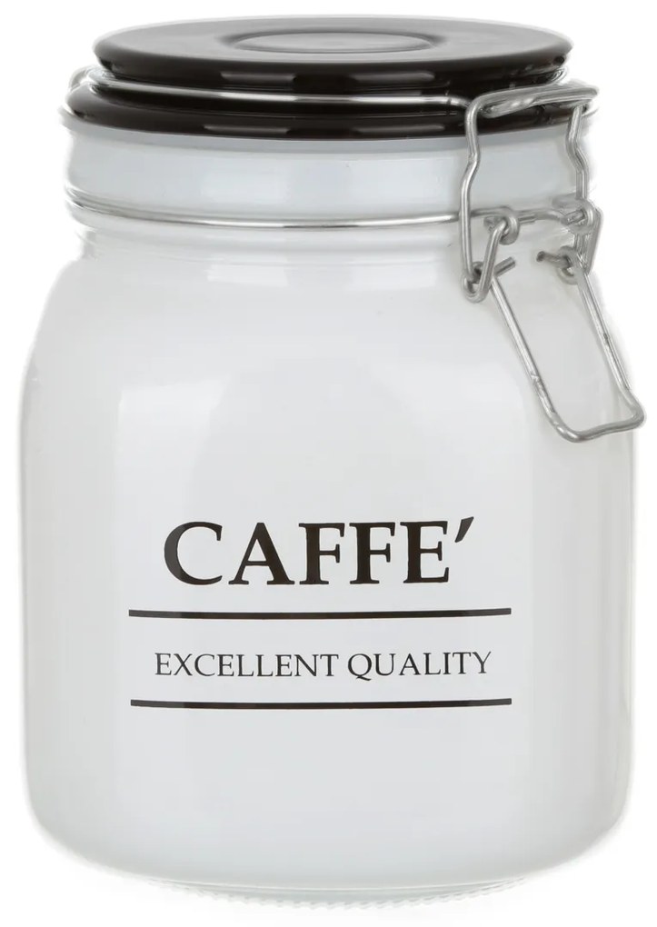 Barattolo caffè in vetro 1 L chiusura ermetica