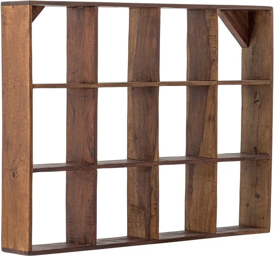 Mensola di colore naturale in legno riciclato con ripiani multipli 53 cm Tilo – Bloomingville