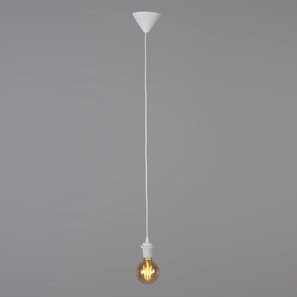 Set di 4 lampade a sospensione retrò rosa 45 cm - Granny