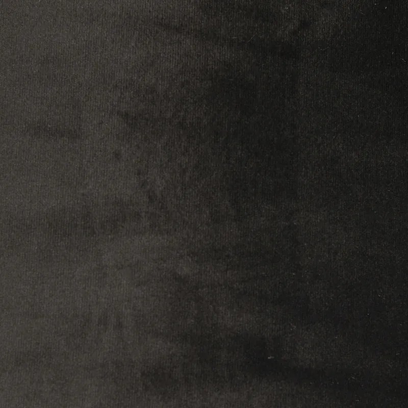 Paralume in velluto nero 50/50/25 con interno dorato