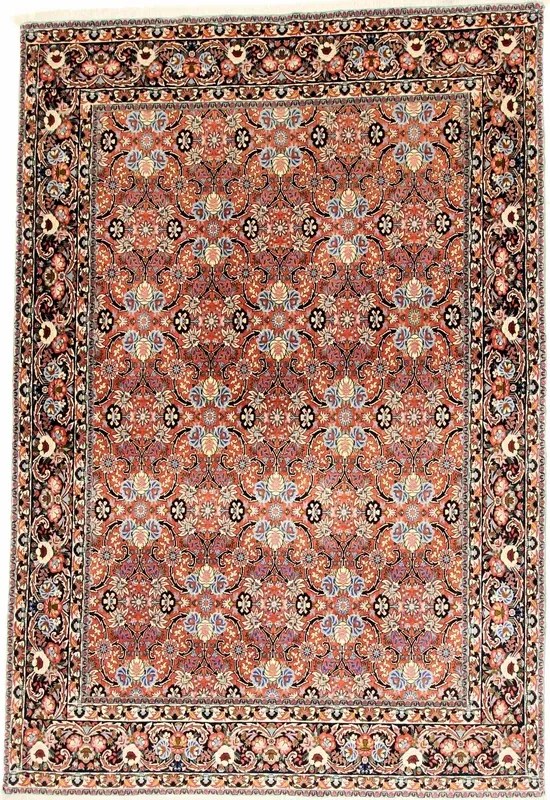 Bidjar Tappeto persiano 300 x 210 Rosso (Iran) Annodato A Mano