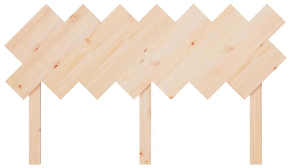 Testiera per letto 151,5x3x81 cm in legno massello di pino