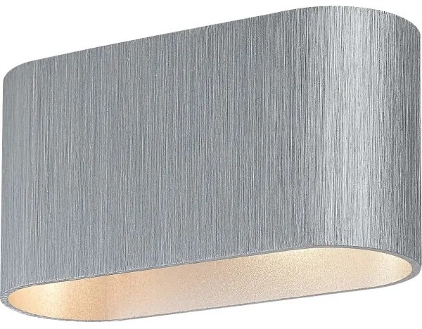 Rabalux 7025 - Applique KAUNAS 1xG9/10W/230V grigia