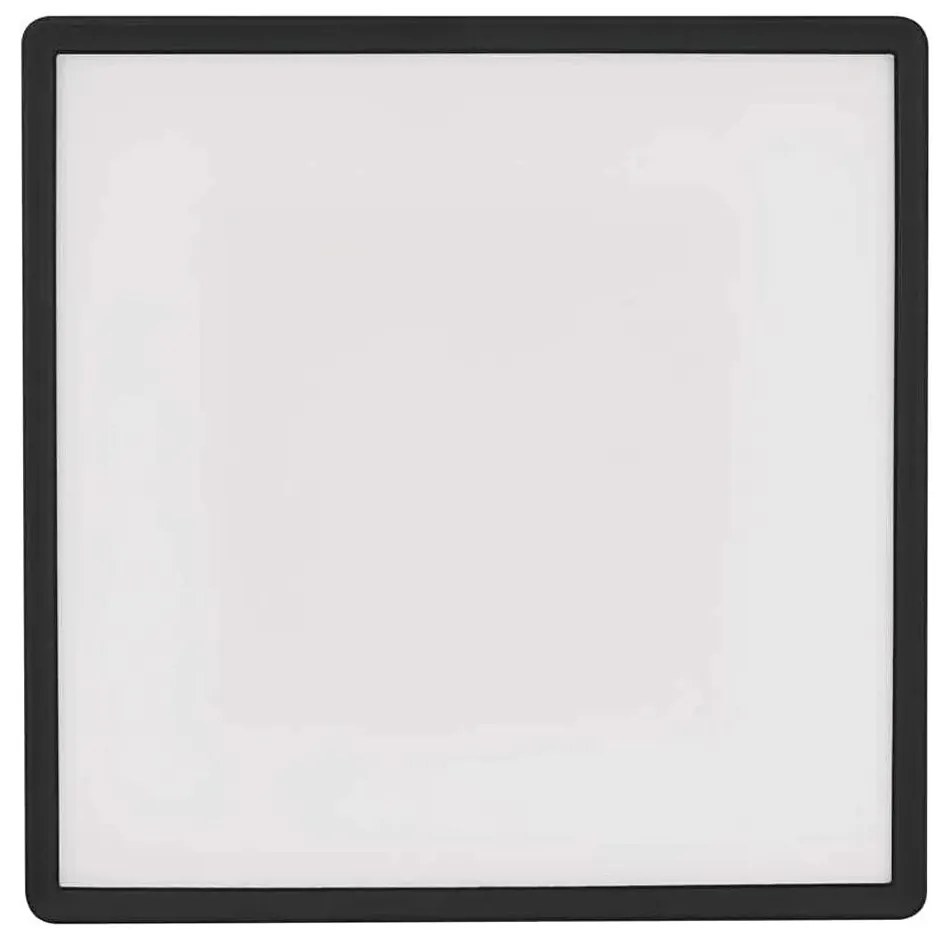 Plafoniera LED FLORI LED/22W/230V 4000K nero 42x42 cm
