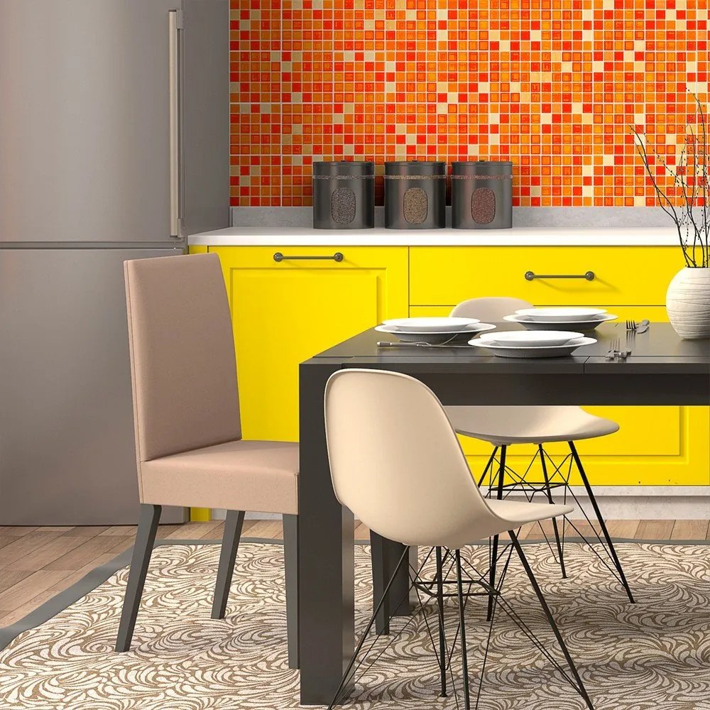 Set di 9 adesivi murali decorativi, 10 x 10 cm Mosaics - Ambiance