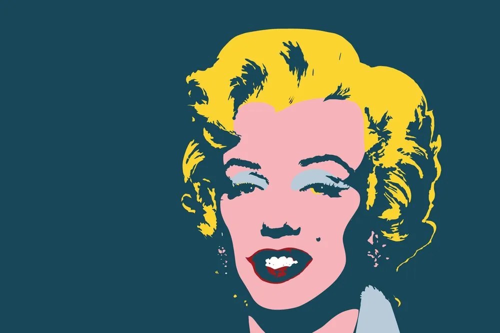 Carta da parati – Marilyn Monroe in design pop art