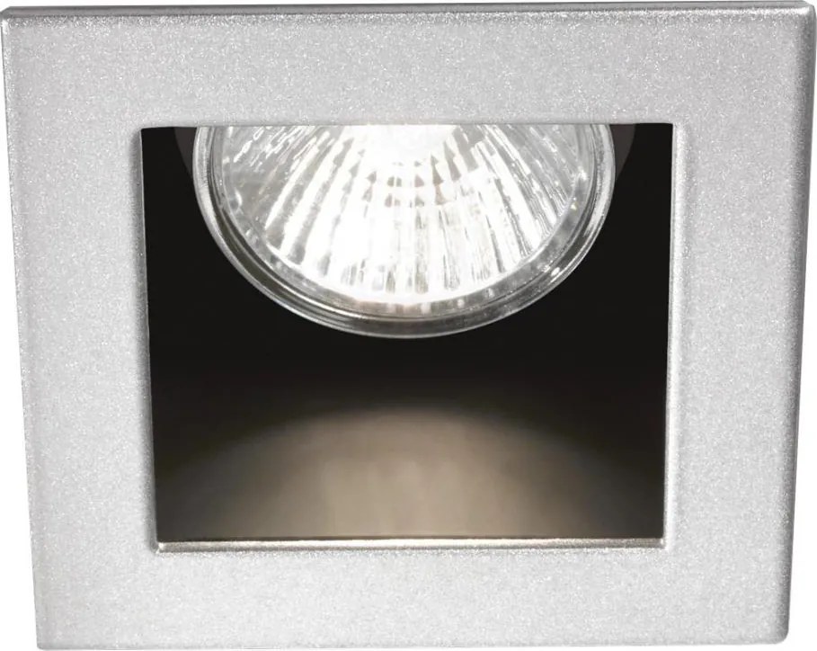 Ideal Lux - Faretto da incasso FUNKY 1xGU10/50W/230V 9x9 cm cromo opaco