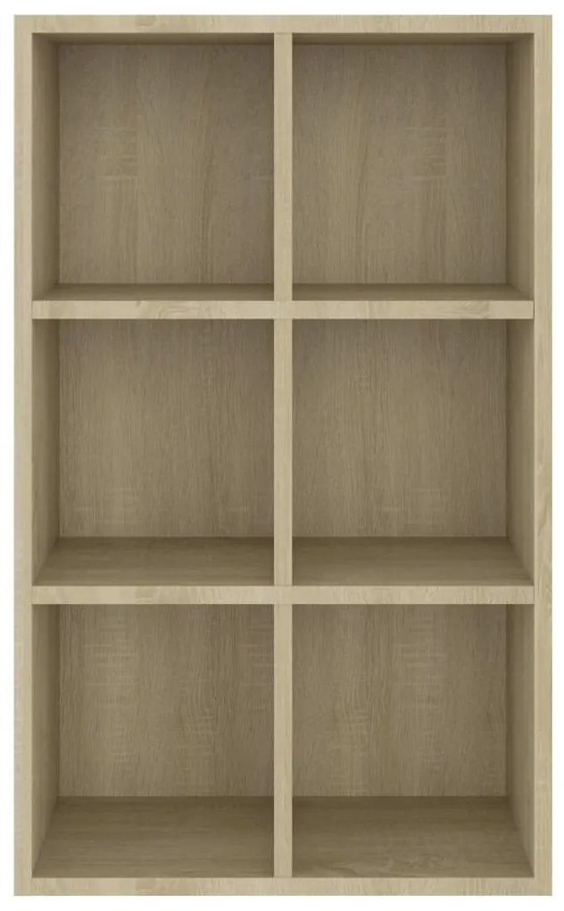 Libreria/Credenza Rovere Sonoma 66x30x98 cm Legno Multistrato