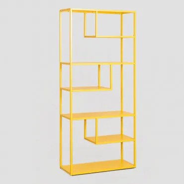 Libreria Thura in acciaio Giallo Freesia - Sklum