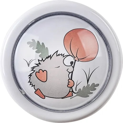 Rabalux 76072 - Lampada notturna LED per bambini HEDGY LED/0,3W/2xAA 6000K