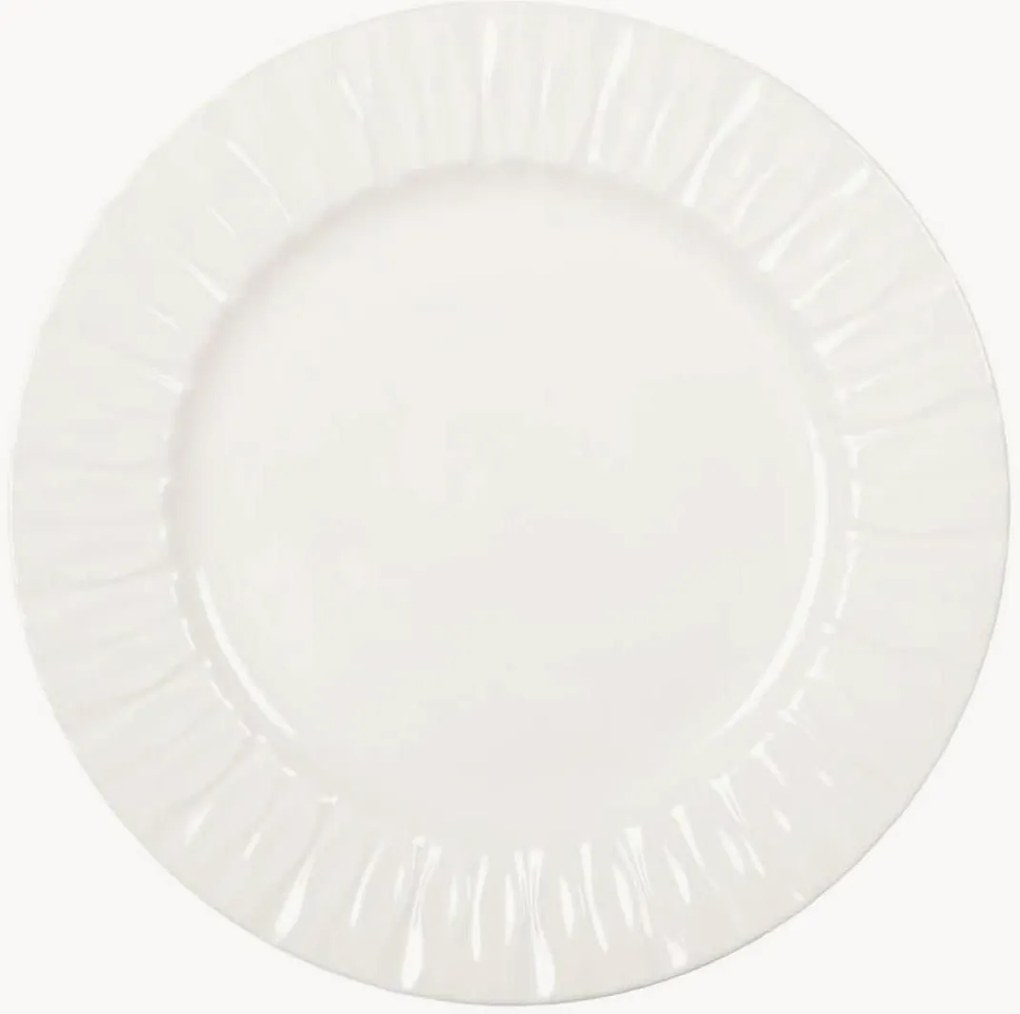 Set di 6 piatti piani Lilia