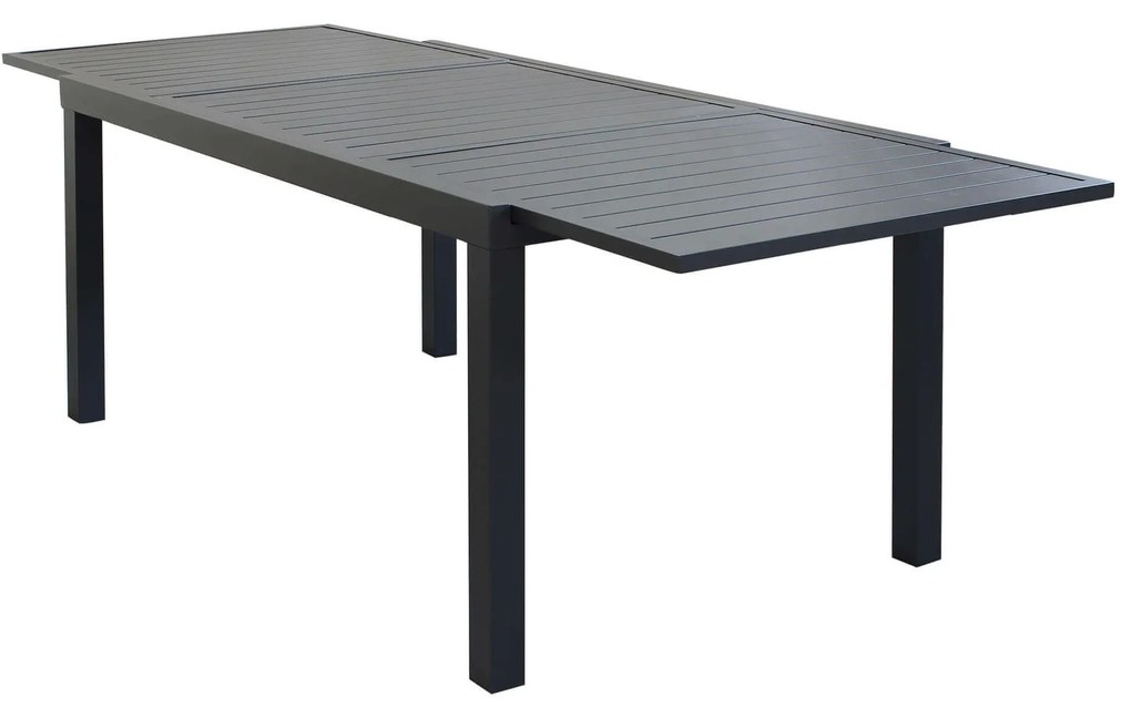 DEXTER - tavolo da giardino allungabile in alluminio da 160 x 90 cm